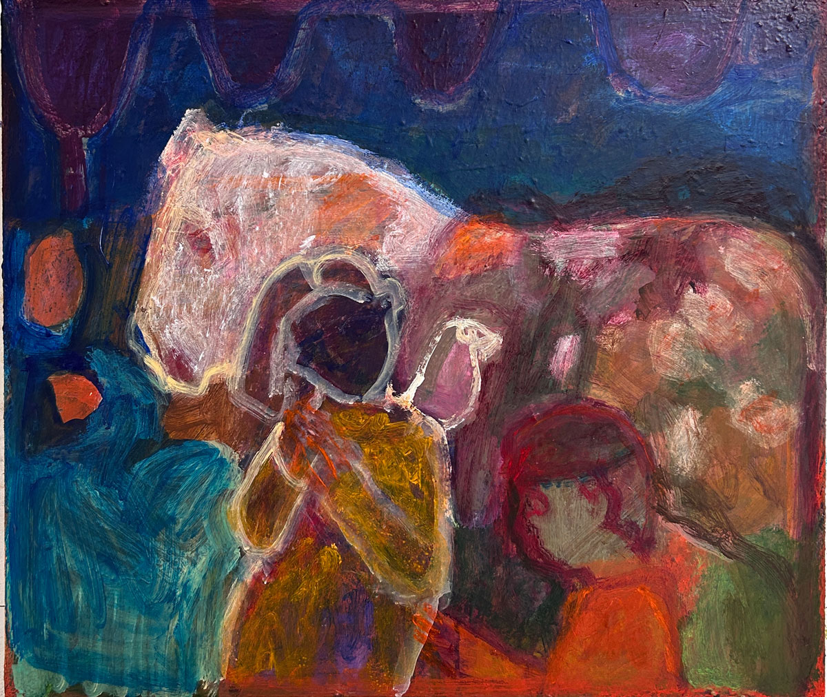 Everything Changes When You Are Gone (acrylic on canvas 60x70cms) Everything Changes When You Are Gone (acrylic on canvas 60x70cms)