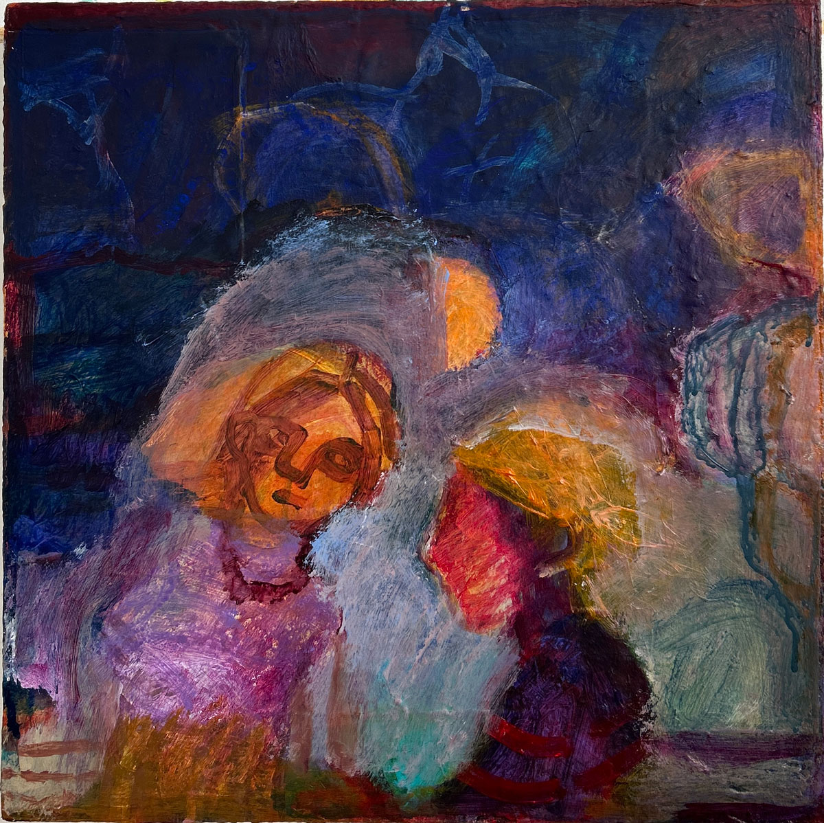 Just Whisper (acrylic on canvas 40x40cm) Just Whisper (acrylic on canvas 40x40cm)