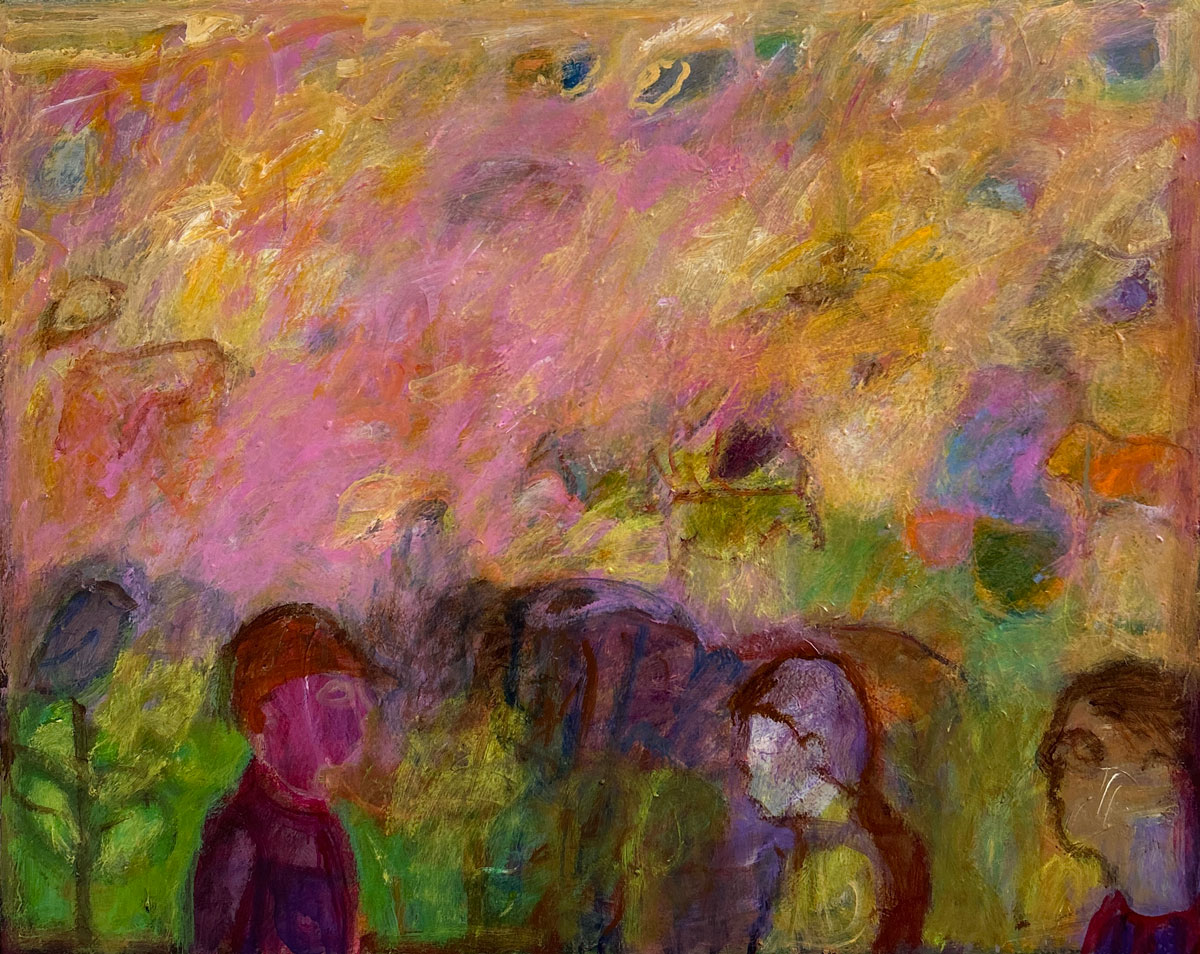 The Story Behind Us (acrylic on canvas 80×100) The Story Behind Us (acrylic on canvas 80x100)