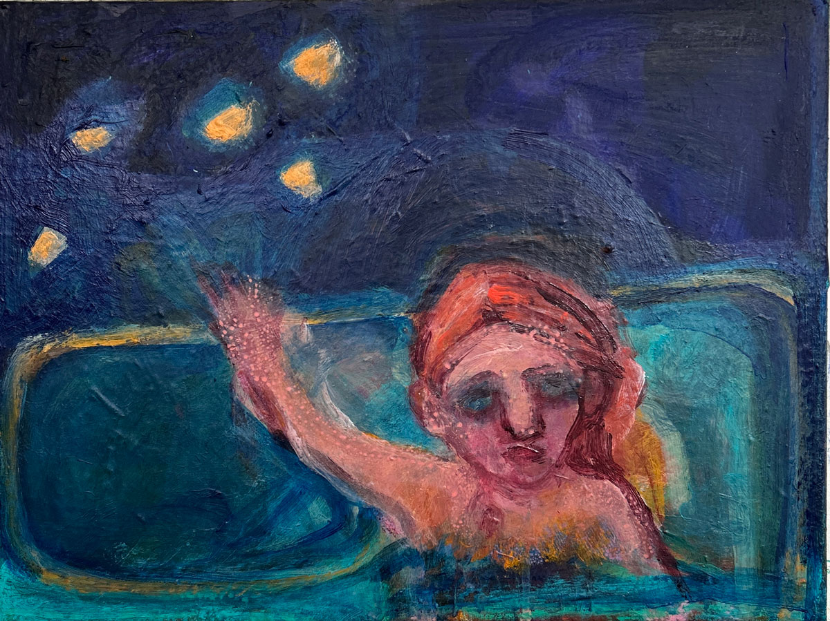 Tidal Pool (acrylic on canvas 30x40cm) Tidal Pool (acrylic on canvas 30x40cm)